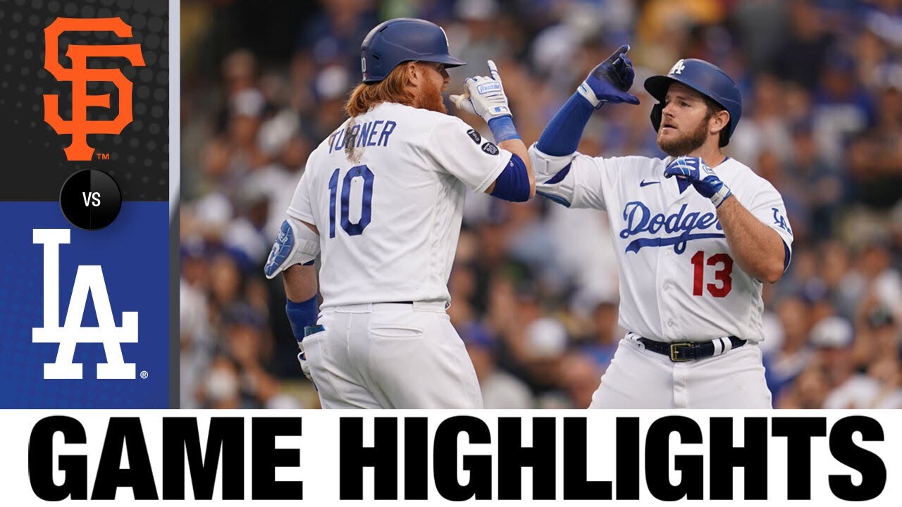 Giants vs. Dodgers Game Highlights (6/28/21) MLB Highlights Win Big