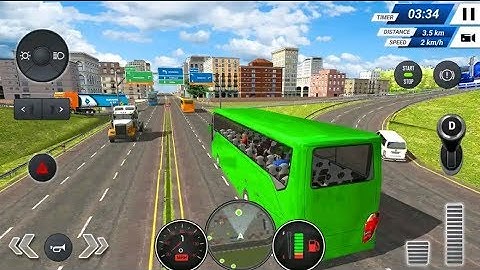 Bus Simulator 2019 - Free Android/iOS Gameplay - M ALI Gaming