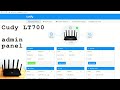 Cudy LT700 4G+ router Wi-Fi dual band • Admin panel login and settings overview