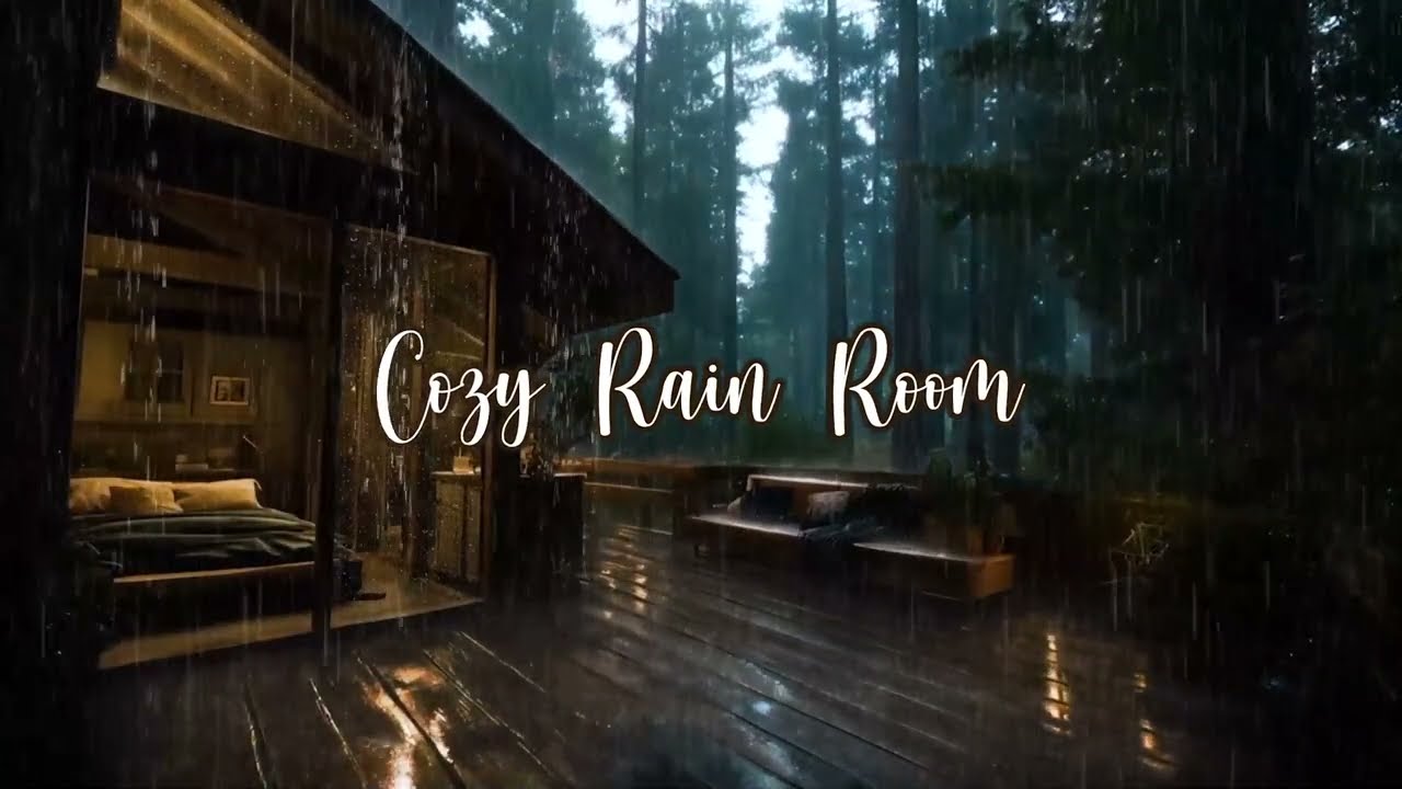 🌲 Peaceful Forest Rain for Insomnia and Fatigue at Night – Calm Your Mind and Fall Asleep Faster