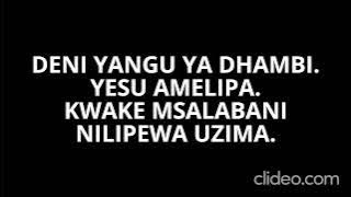DENI YA DHAMBI LYRICS
