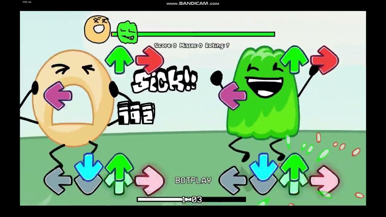 Abuse but Donut and Gelatin sing it (BFDI/Reskin) YouTube