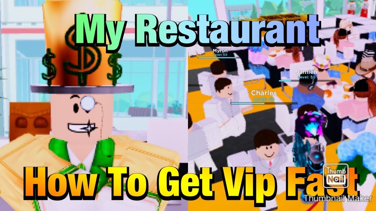 How To Get Vip Customers And Cash Fast In Roblox My Restaurant Tips And Tricks My Restaurant Youtube - roblox buy vip