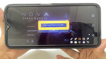 How to Fix An error occurred! Please try to log in again problem solve in Nova: Space Armada