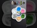 Color Mixing of A Minecraft Movie #minecraft #colormixing