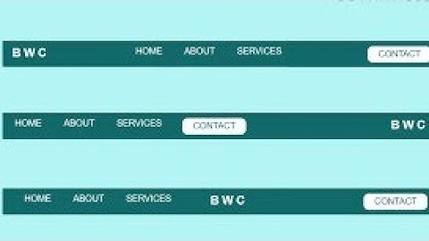 Bootstrap Navbar Tutorial Left, Right, and Center Aligned Menus