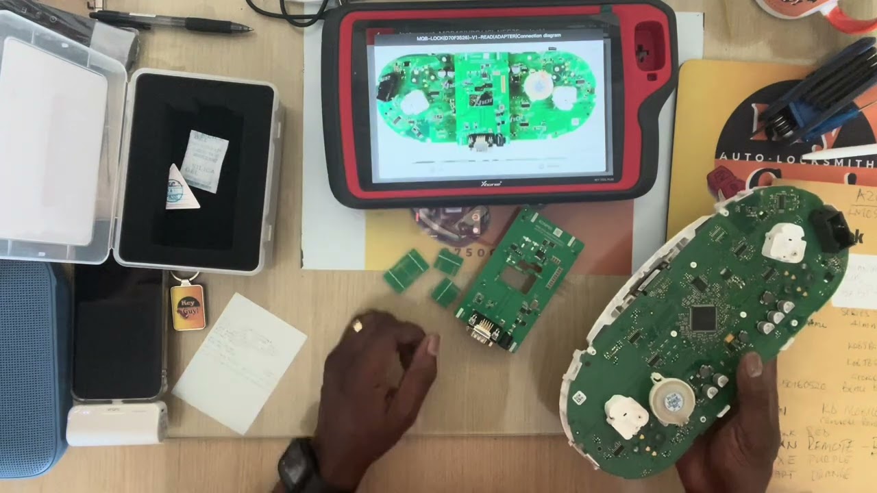 AUDI A3 (2015) MQB48-VDO/JCI-NEC35XX ЧТЕНИЕ БЛОКИРОВКИ ПРИБОРНОЙ ПАНЕЛИ