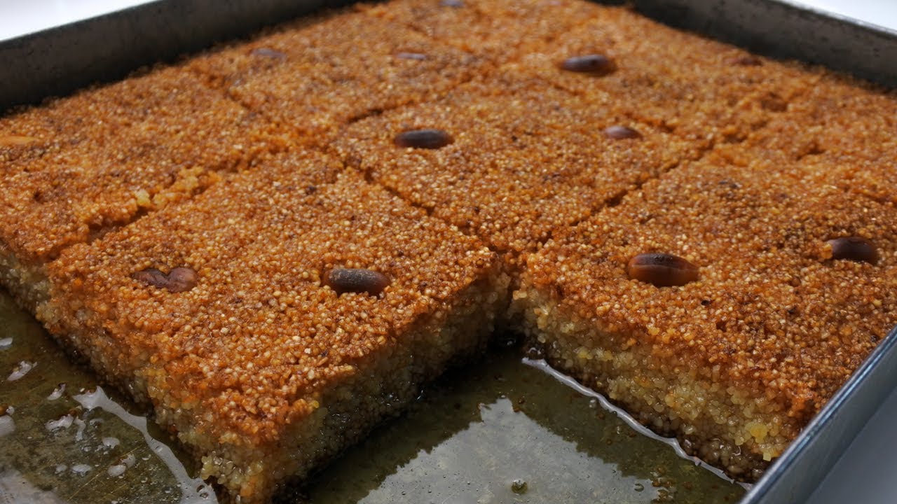 قلب اللوز الفرشيطة بنة وطراوة وخفة حضريه بدون جهد ولا تعب لسهراتكم الرمضانية - طبخات ياسمين