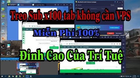 Cách Treo Sub Qlizz Trên PC x100 Tab Không Cần VPS