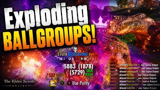 Harassing Ballgroups in ESO PvP (with Comms)