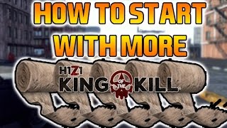 How to Start with MORE BANDAGES in H1Z1 KOTK! | H1Z1 Tips N' Tricks screenshot 5