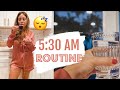 My 5:30 AM ROUTINE// How to wake up early and be a morning person 2021