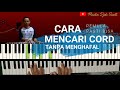 Cara Mencari Cord tanpa  menghafal - pemula pasti bisa | progresi cord c...