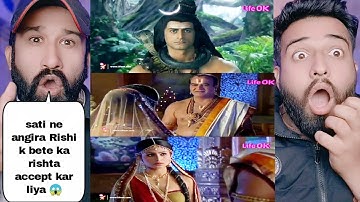 Devo Ke Dev Mahadev Episode 74&75 Part 86 | Sati Accept Marriage Proposal From Angira Rishi