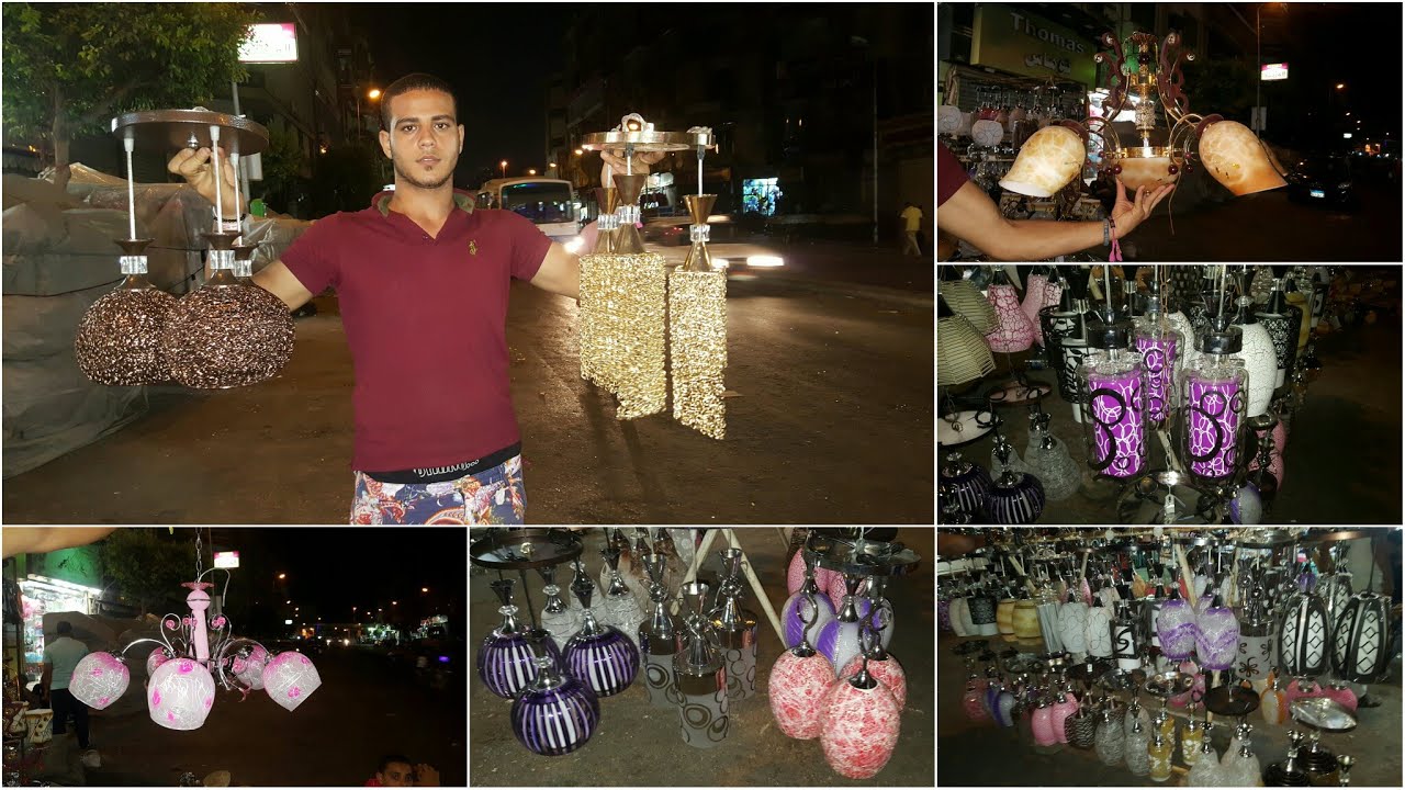 اسواق العتبه👌مشتريات النجف للديكور وفرش الشقه🏠اسعار رخيصه للنجف وابجورات واباليك مودرن وكلاسيك🤑