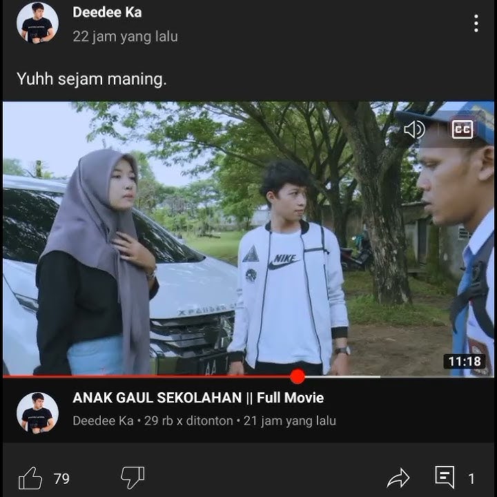 Story whatsapp || cingire ANAK GAUL SEKOLAHAN #repost #cingire #ddk