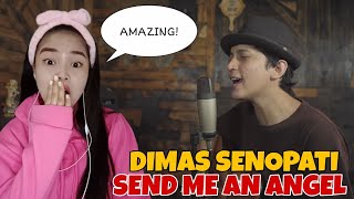 REAKSI 🇮🇩 DIMAS SENOPATI - Scorpions - Send Me An Angel (Acoustic Cover)