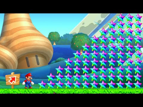 Can Mario Collect 999 Rainbow Stars In New Super Mario Bros. U?