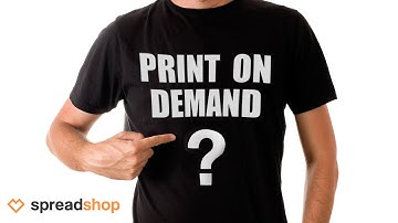 What is Print On Demand? - How Spreadshop Works