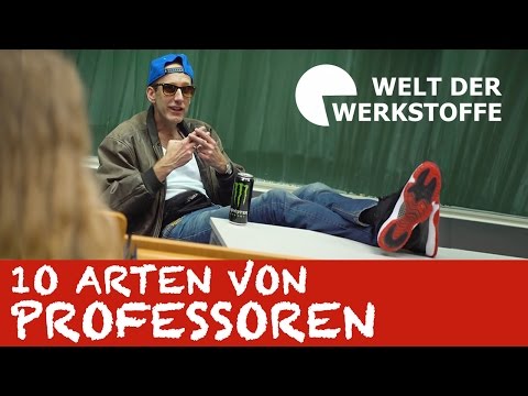 10 Arten von Professoren