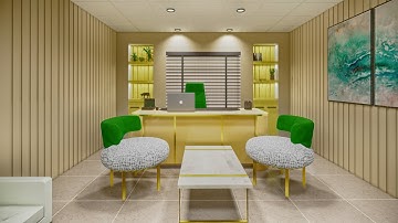 Office 3d Walkthrough Animation