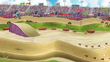 Mad skills BMX 2 stadium track 3-2 and 3-3  passed