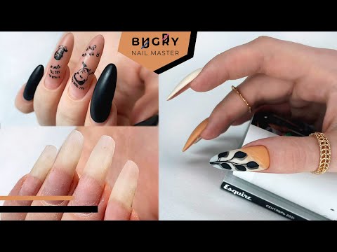 Video: Manicure for long nails 2021
