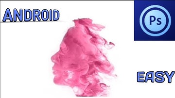 Ink smoke face effect   |   Android Photoshop Tutorial