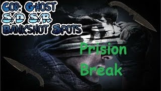 COD Ghosts: Prison Break bomb bankshots spots