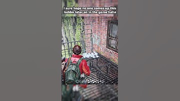 I hope no one comes up this ladder lol 😂