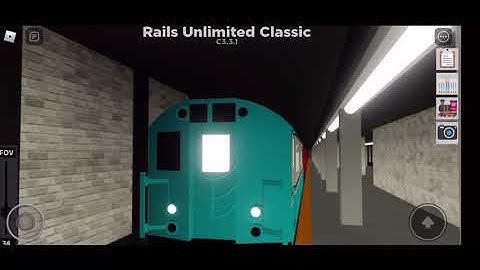Driving Train Of Many Colors Underground (Rails Unlimited)