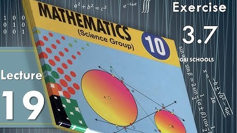 class 10 math ex 3.7