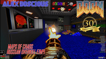 GZDoom Maps of Chaos *Russian Overkill E1M4 #doom #doom30years