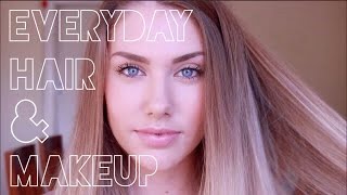 Everyday Hair \& Makeup Routine  ♥ stephaniemaii ♥