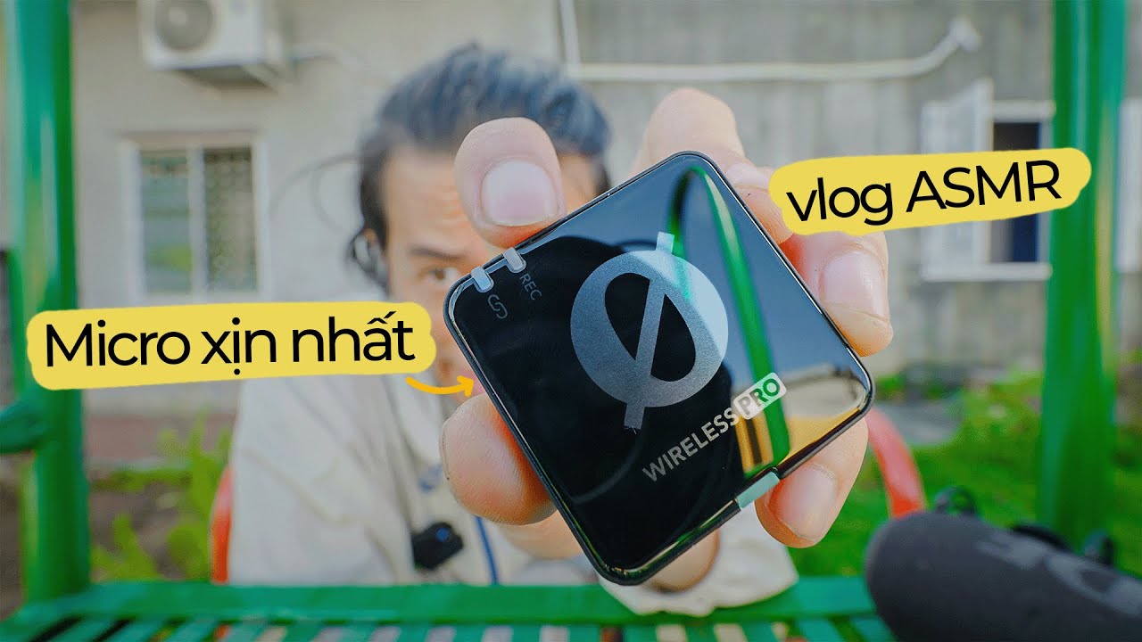 Mic xịn nhất cho VLOG ASMR - Rode Wireless Pro - YouTube