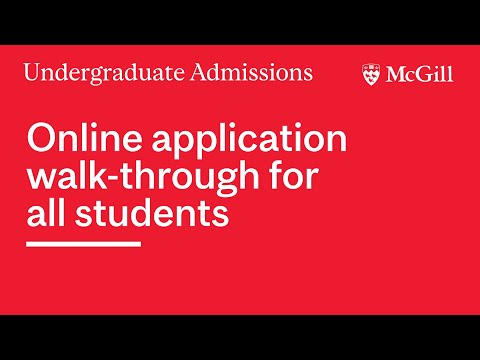 How to fill the online application: all prospective students (except CEGEP)