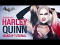 Arkham City Harley Quinn makeup tutorial