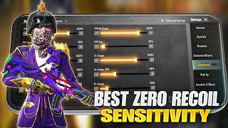 New Update 4.0⚡Best Sensitivity Code + Control Settings Pubg Mobile/Bgmi Sensitivity 2025