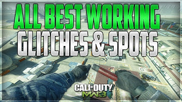 CoD Mw3 - All The Best Working Glitches & Infected Hiding Spots 2021 - CoD Modern Warfare 3 Glitches