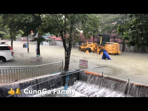 Flood heavily in Vinh city, Vietnam. Diễn biễn trận mưa lụt lịch sử tại thành phố Vinh, Việt Nam