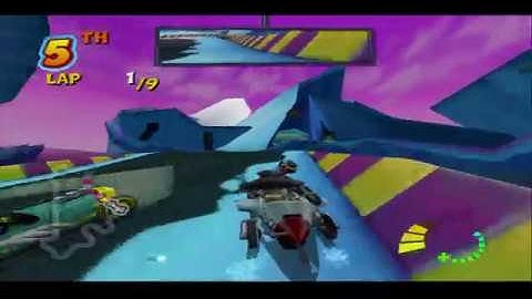 Crash Tag Team Racing Tire & Ice CTTR