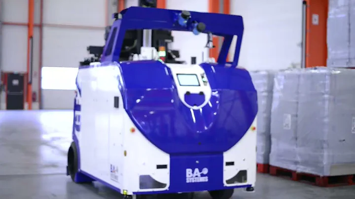 GF2 Counterbalance Forklift AGV (Automated Guided Vehicle) for food and beverage industry