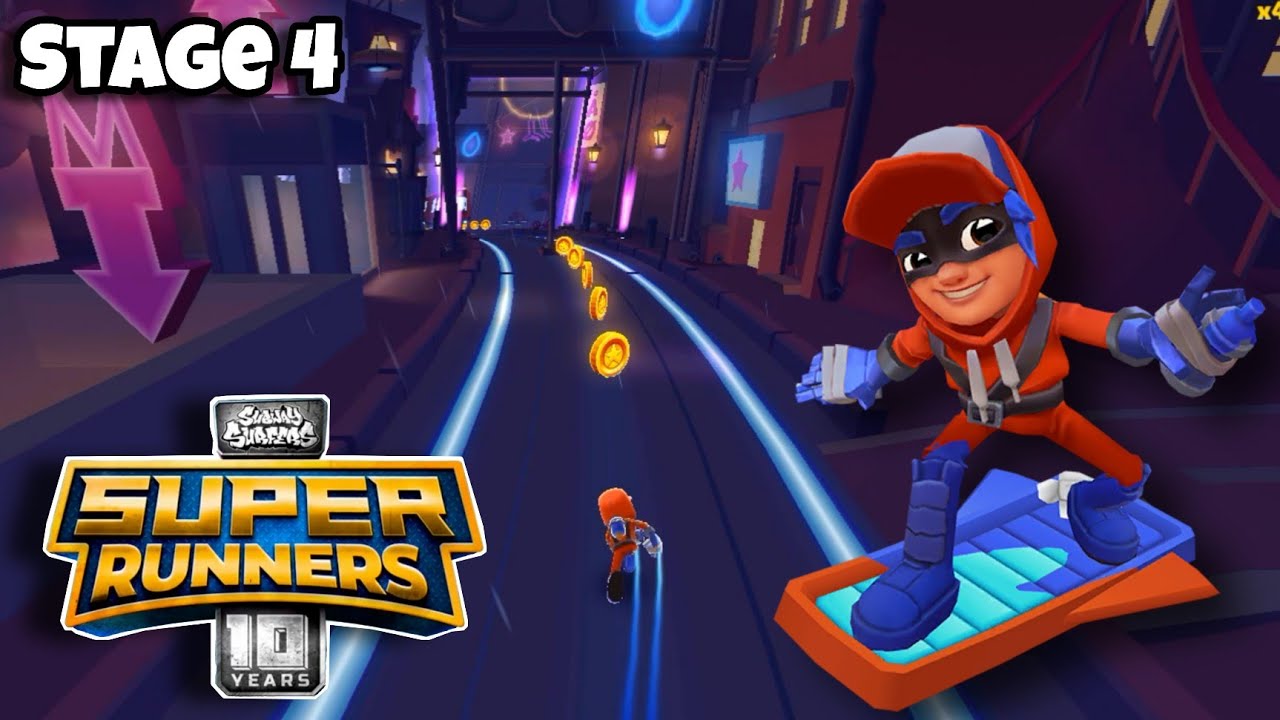SUBWAY SURFERS SUPER RUNNERS! COMPLETED STAGE 5 TO UNLOCK SUPER RUNNER  FERNANDO! 