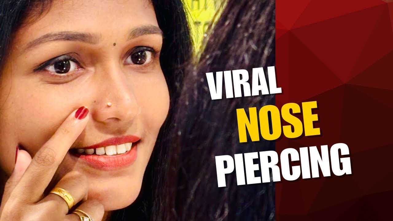 Nose piercings #nosepiercings #youtube #youtuber #trending #viralvideo 