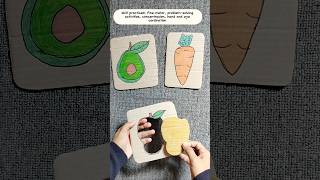 FRUIT PUZZLE ACTIVITY FOR PRESCHOOL #preschooll #toddleractivities #finemotorskills screenshot 5