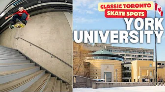 York University's INSANE Indoor Skate Spots | Skateboarding History
