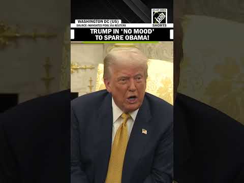 Barack Hussein Obama Is Ringleader Trump Blasts Obama Clinton Intel Community In Fiery Remarks