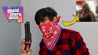 How to make GTA 6 (Grand theft auto 6) Female Protagonist Lucia mask