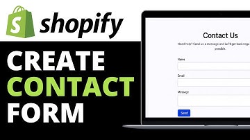 How To Create Contact Form On Shopify Store 2025 | Shopify Contact Page (EASY METHOD)