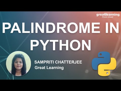 Palindrome in Python | How to check palindrome number in python
